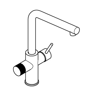 GROHE Blue Pure Minta L-Tud GROHE Blue Pure vandhaner