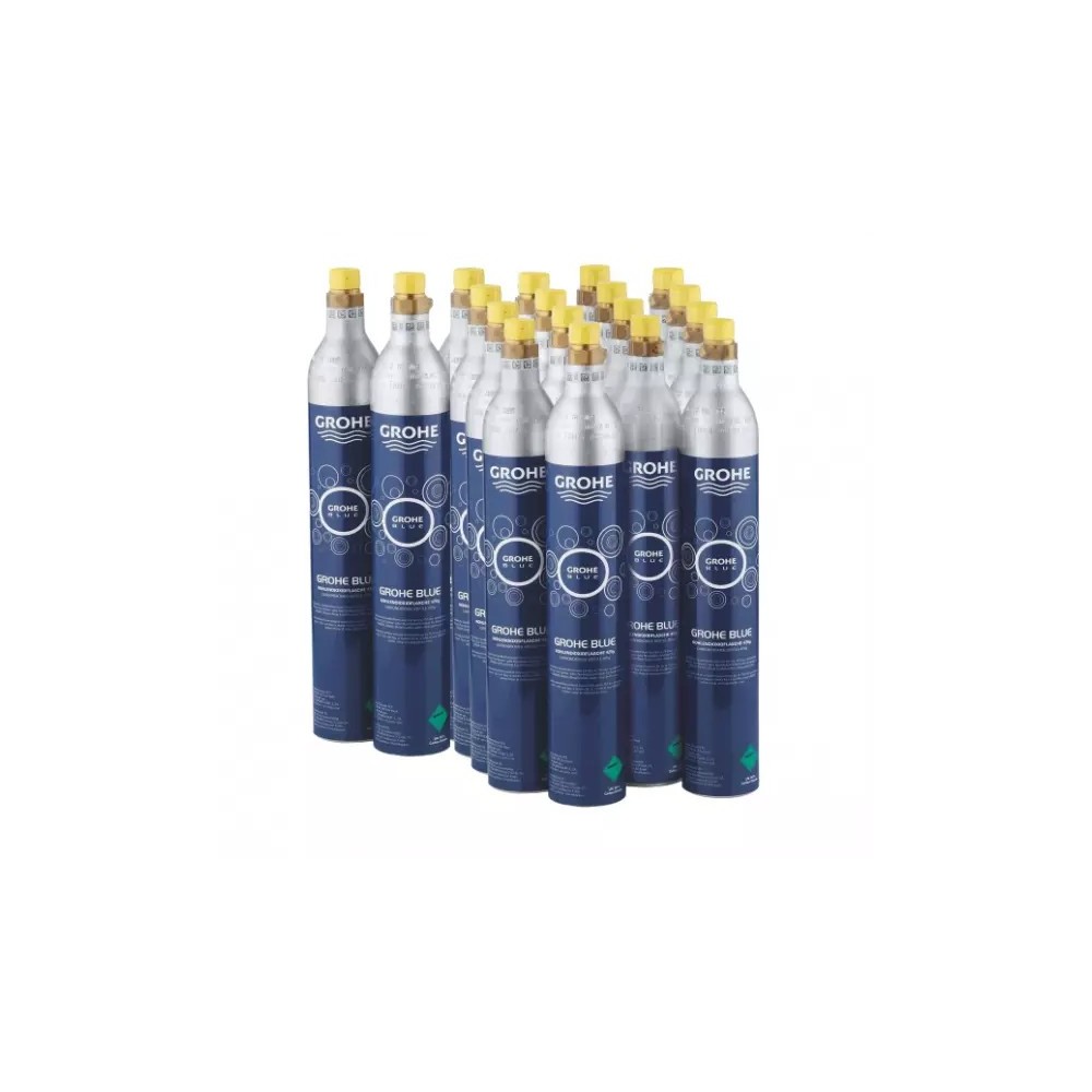 GROHE Blue 425 g Co2 - kjempekasse med 18 stk