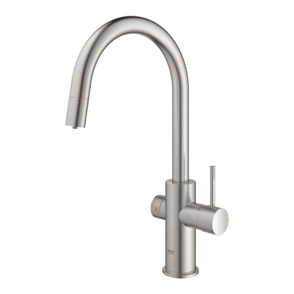 GROHE Blue Home - C-tut - Uttrekkbar - Supersteel Watertrade