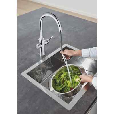 GROHE Blue Home - C-tut - Uttrekkbar - Supersteel Watertrade