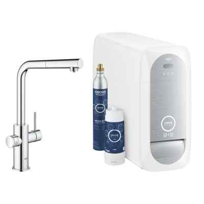 GROHE Blue Home - L-tut - Uttrekkbar - Krom Grohe Blue Home