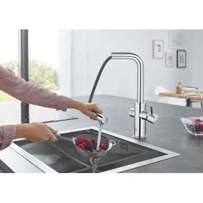GROHE Blue Home - L-tut - Uttrekkbar - Krom Grohe Blue Home