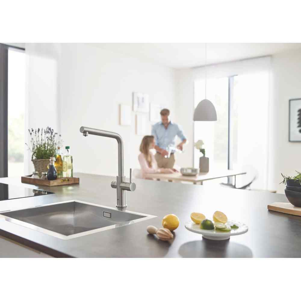GROHE Blue Home - L-tut - Supersteel Grohe Blue Home