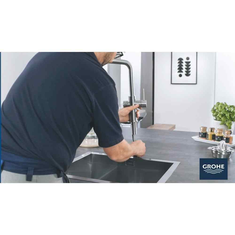 GROHE Blue Home - L-tut - Supersteel Grohe Blue Home