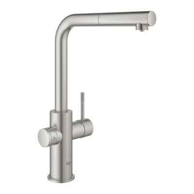 GROHE Blue Home - L-tut - Uttrekkbar - Supersteel GROHE Blue Home