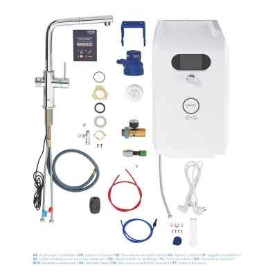 GROHE Blue Professional - L-tut - Med udtræk - Krom GROHE Blue Pro