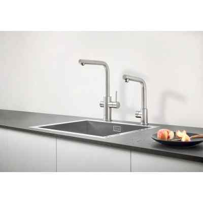 GROHE Blue Professional - L-tut - Uttrekkbar - Supersteel GROHE Blue Pro