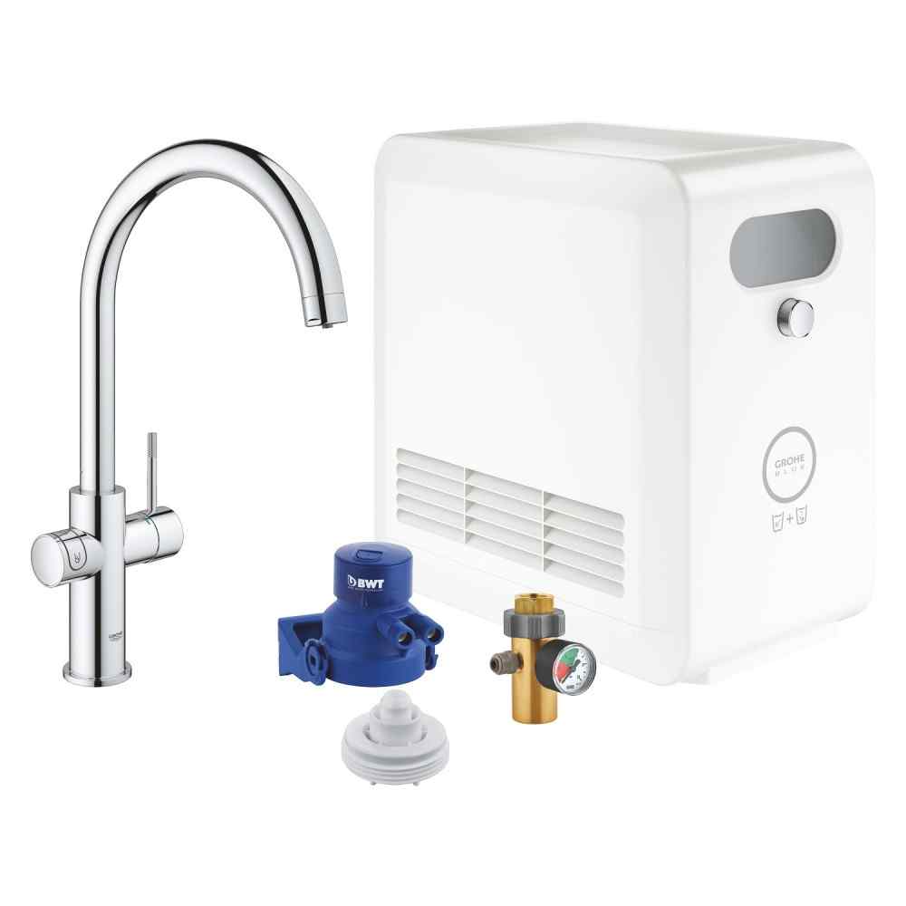 GROHE Blue Professional - C-tut - Krom GROHE Blue Pro