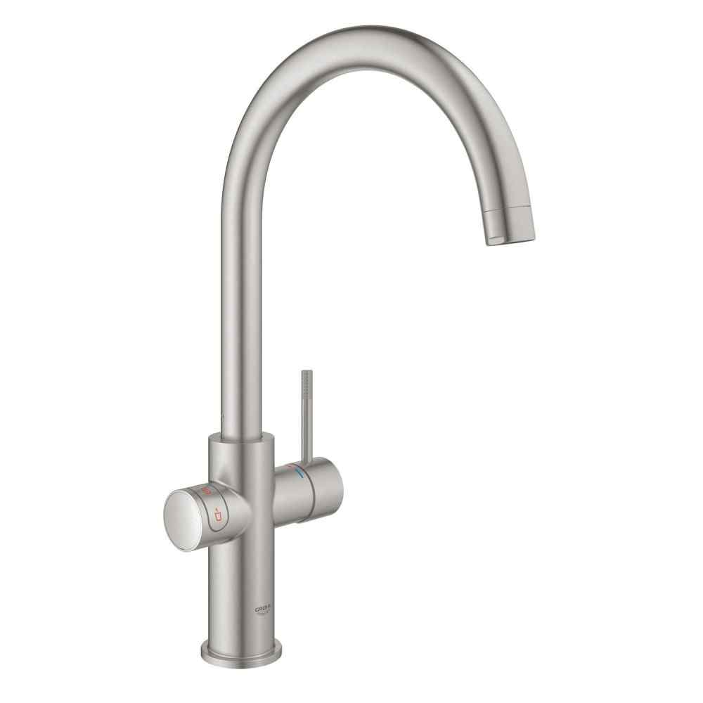 GROHE Red Duo - Supersteel - C-tud - Str. L GROHE Red 5,5 liter