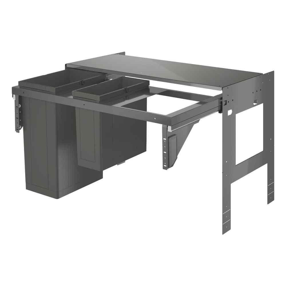 Affaldsspand 90cm, 29+11L Affaldssortering