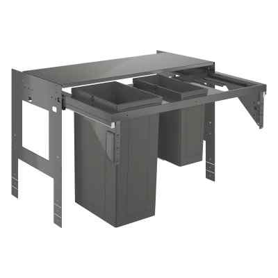 Affaldsspand 90cm, 29+11L Affaldssortering