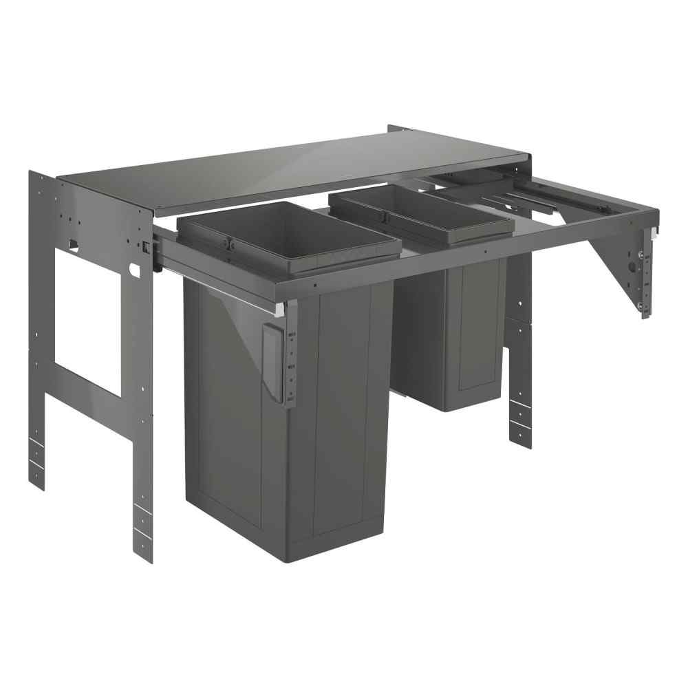 Affaldsspand 90cm, 29+11L Affaldssortering